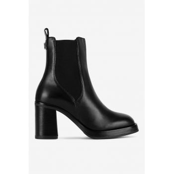 Ghete dama  5903419397066 - Piele naturala - Negru