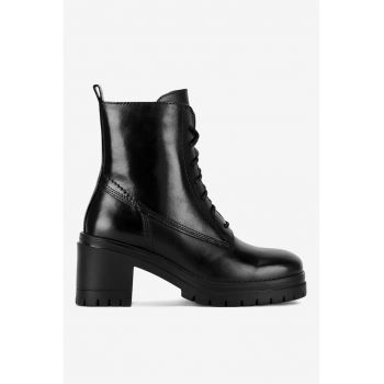 Ghete dama  5903419556029 - Piele naturala - Negru