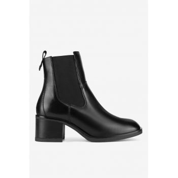 Ghete dama  5903419560729 - Piele naturala - Negru