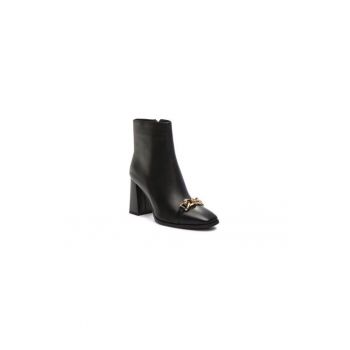Ghete dama Loretta Vitale - 303200770 - Piele naturala - Negru
