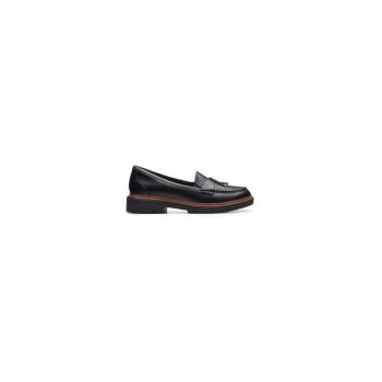 Mocasini dama  304162893 - Piele naturala - Negru