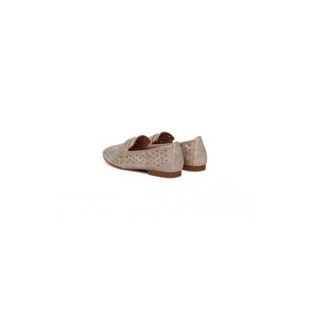 Mocasini dama  304982323 - Piele naturala - Bej