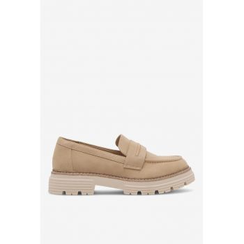 Mocasini dama  5903698039701 - Sintetic - Bej