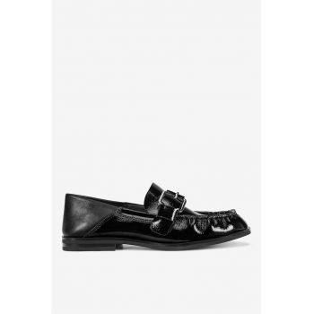 Mocasini dama  5903698601182 - Piele naturala - Negru