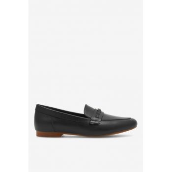 Mocasini dama  5903698619620 - Piele naturala - Negru