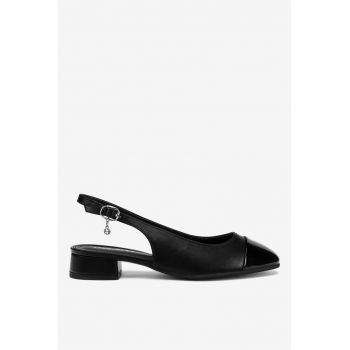 Pantofi dama  5903419782152 - Sintetic - Negru