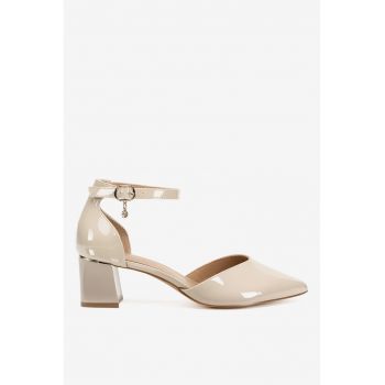Pantofi dama  5903419920288 - Sintetic - Bej