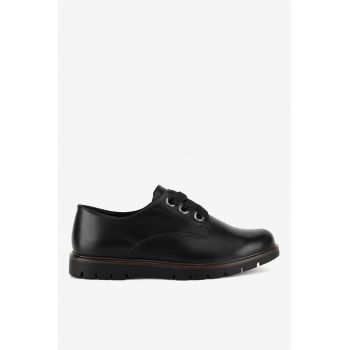 Pantofi dama  5903698045955 - Piele naturala - Negru