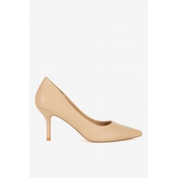 Pantofi dama  5903698049441 - Piele naturala - Bej