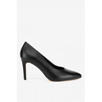 Pantofi dama  5903698169675 - Piele naturala - Negru