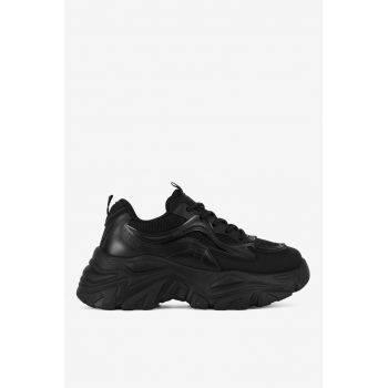 Pantofi dama  5903698185286 - Sintetic - Negru