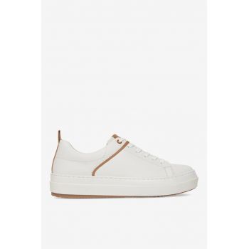 Pantofi dama  5903698192628 - Piele naturala - Alb