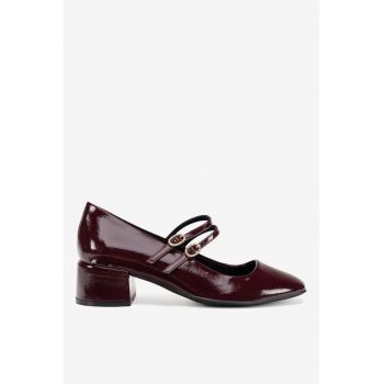 Pantofi dama  5903698598956 - Sintetic - Rosu