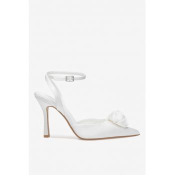Pantofi dama  5903698724294 - Textil - Alb