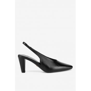 Pantofi dama  5904862303260 - Piele naturala - Negru