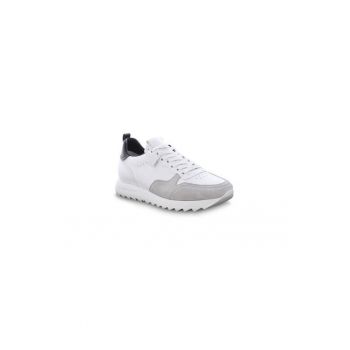 Pantofi sport dama  303836306 - Piele naturala - Alb