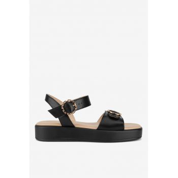 Sandale dama  5903698794006 - Piele naturala - Negru