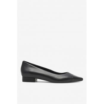 Balerini  5905588504214 - Piele naturala - Negru