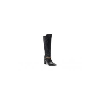 Cizme dama  303207243 - Piele naturala - 38 EU - Negru