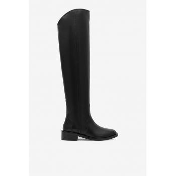 Cizme dama  5905588031048 - Piele naturala - Negru