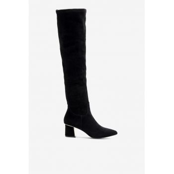 Cizme dama  5905588034100 - Textil - Negru