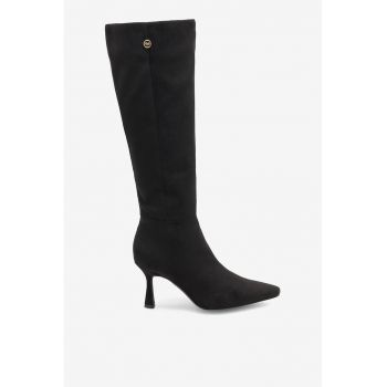 Cizme dama  5905588151302 - Textil - Negru