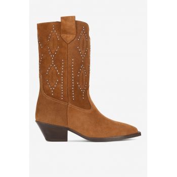 Cizme dama  5905588818298 - Piele naturala - Maro