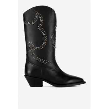 Cizme dama  5905588818366 - Piele naturala - Negru