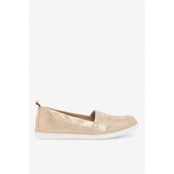 Espadrile dama  5905588366317 - Piele intoarsa - 39 EU - Bej