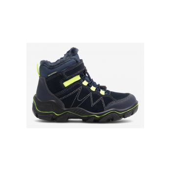 Ghete baieti  5905588079576 - Piele naturala - Albastru