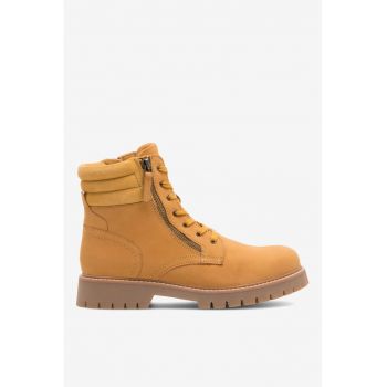Ghete barbati 5905588123613 - Piele naturala - Maro Ghete barbati 5905588123613 - Piele naturala - Maro