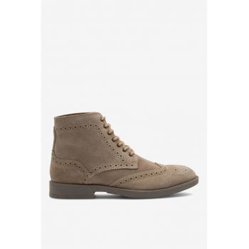 Ghete barbati  5905588166764 - Piele naturala - Bej