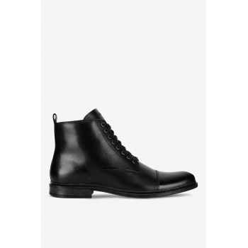 Ghete barbati  5905588734383 - Piele naturala - Negru