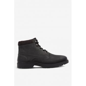 Ghete barbati  5905588768715 - Piele nabuc - Negru