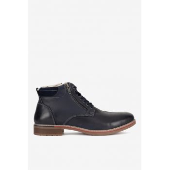 Ghete barbati  5905588782421 - Piele naturala - Albastru