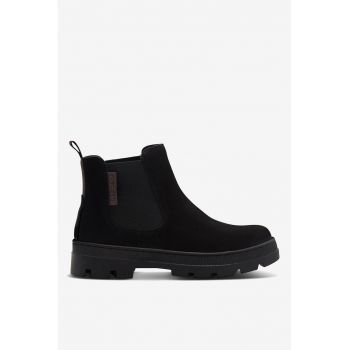 Ghete dama  5904862918174 - Piele naturala - Negru