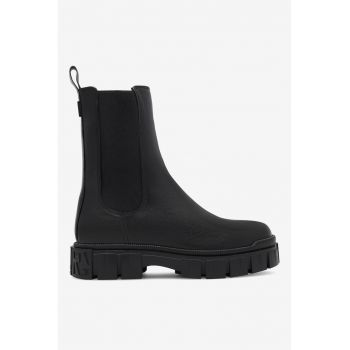 Ghete dama  5905588012931 - Piele naturala - Negru