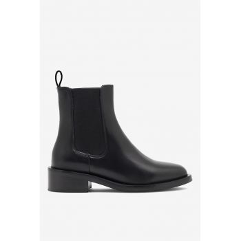 Ghete dama  5905588048510 - Piele naturala - Negru