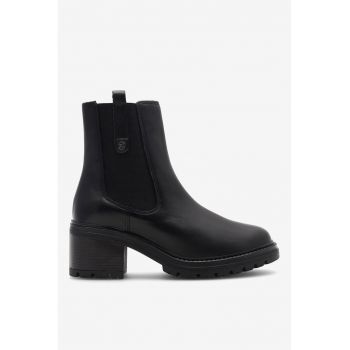 Ghete dama  5905588096672 - Piele naturala - 41 EU - Negru