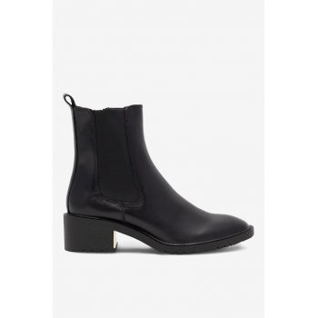 Ghete dama  5905588101406 - Piele naturala - Negru