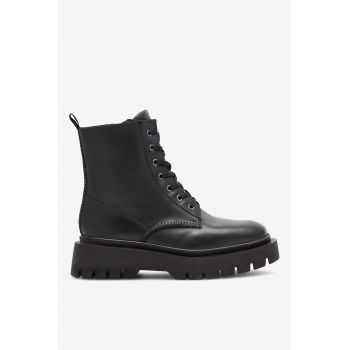 Ghete dama  5905588114642 - Piele naturala - Negru