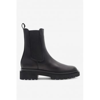Ghete dama  5905588181507 - Piele naturala - Negru