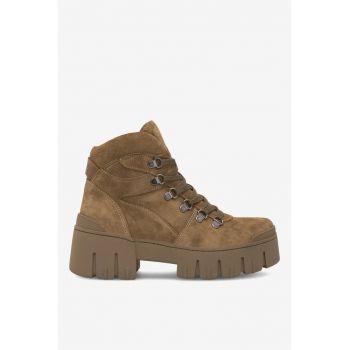 Ghete dama  5905588267232 - Piele naturala - Bej