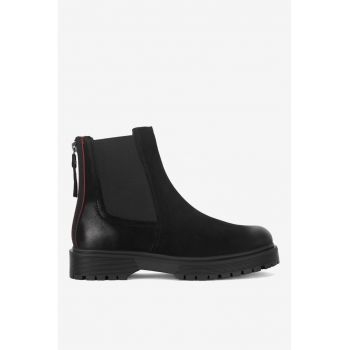 Ghete dama  5905588753537 - Piele nabuc - Negru