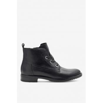 Ghete dama  5905588761594 - Piele naturala - Negru