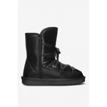 Ghete dama  5905588792369 - Piele naturala - Negru