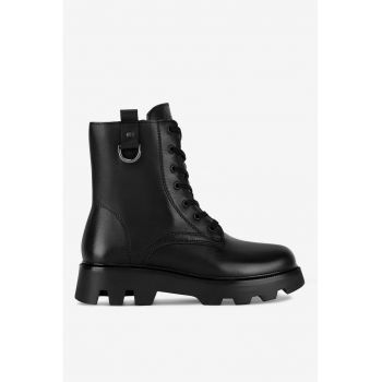 Ghete dama  5905588805014 - Piele naturala - Negru
