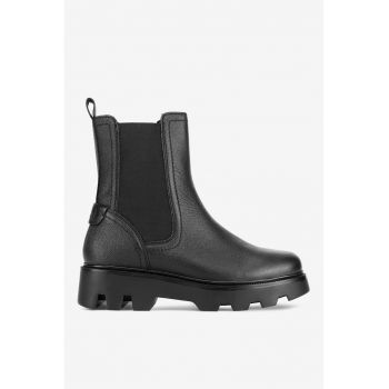 Ghete dama  5905588811961 - Piele naturala - Negru