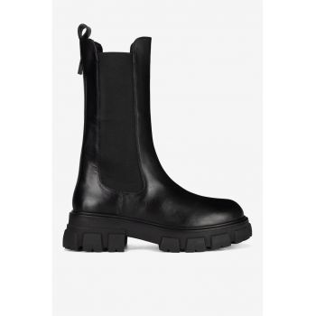 Ghete dama  5905588817734 - Piele naturala - 38 EU - Negru