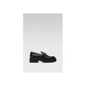Mocasini dama  5904862793764 - Piele naturala - Negru